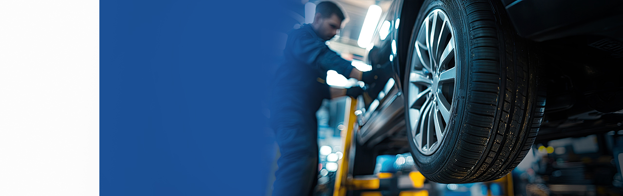 Tyre fitting at IN'n'OUT Autocentres