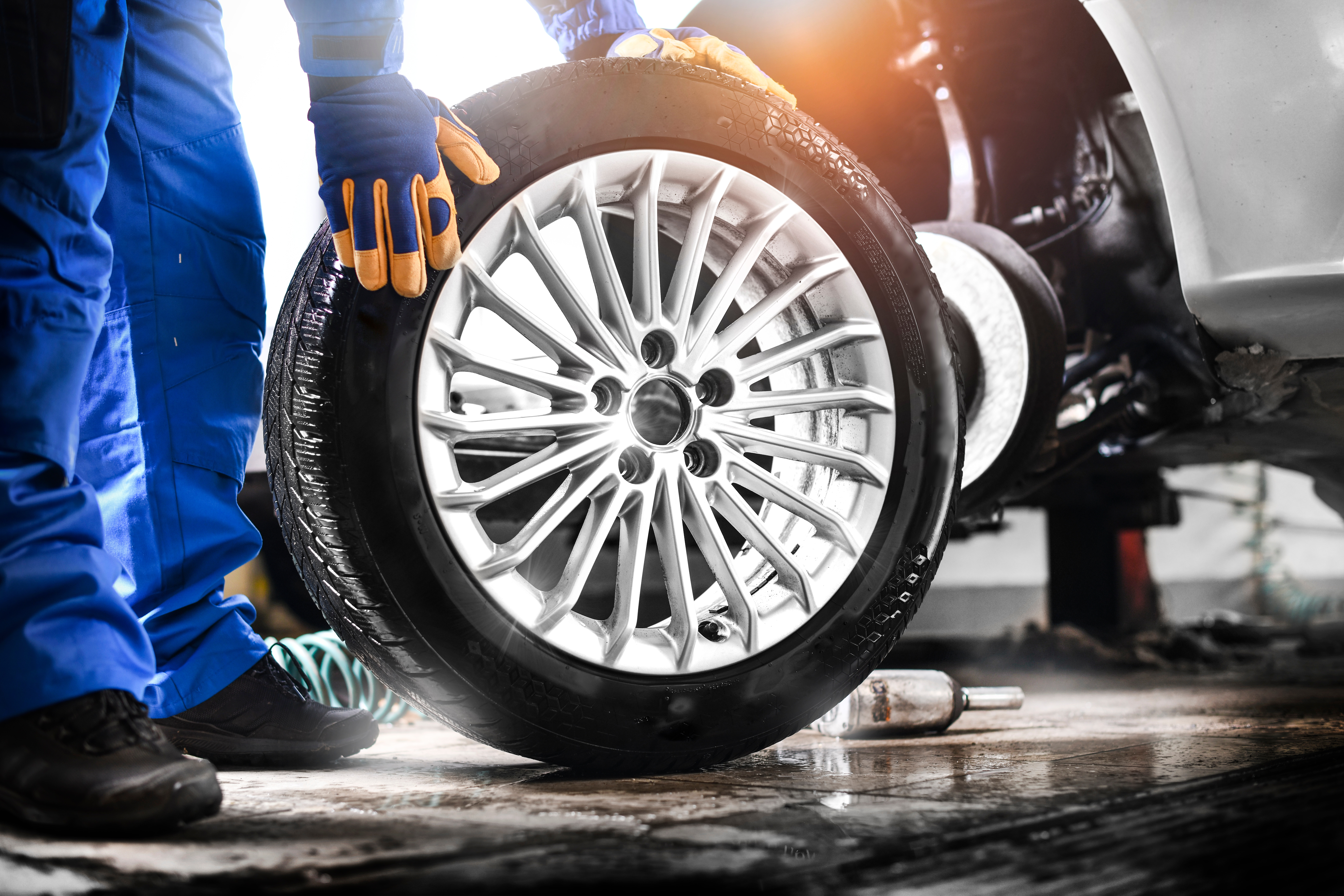 Tyre fitting technician